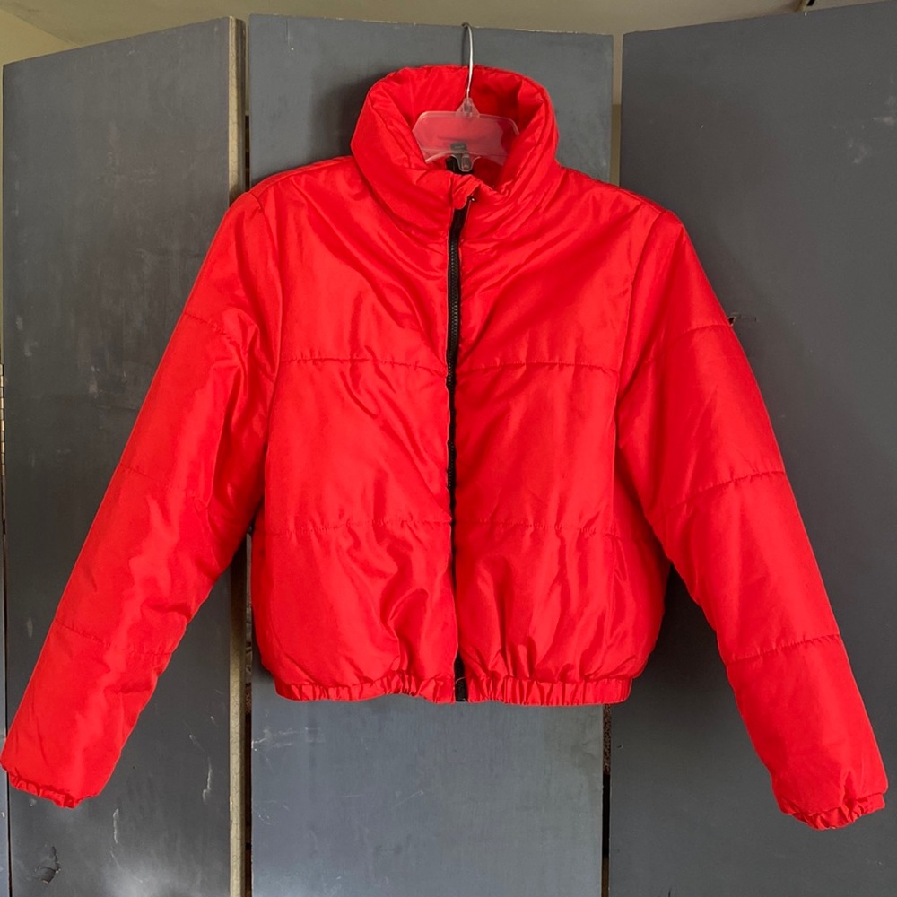 Red Puffer Jacket